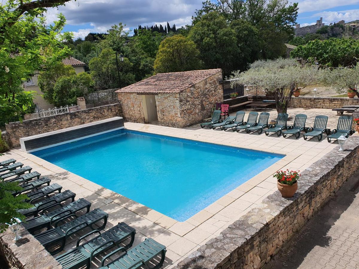 Logis Hotel Restaurant L'Escarbille Saint-Martin-d'Ardeche Exterior photo