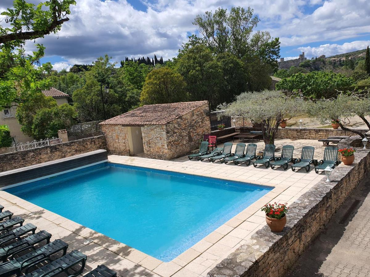 Logis Hotel Restaurant L'Escarbille Saint-Martin-d'Ardeche Exterior photo