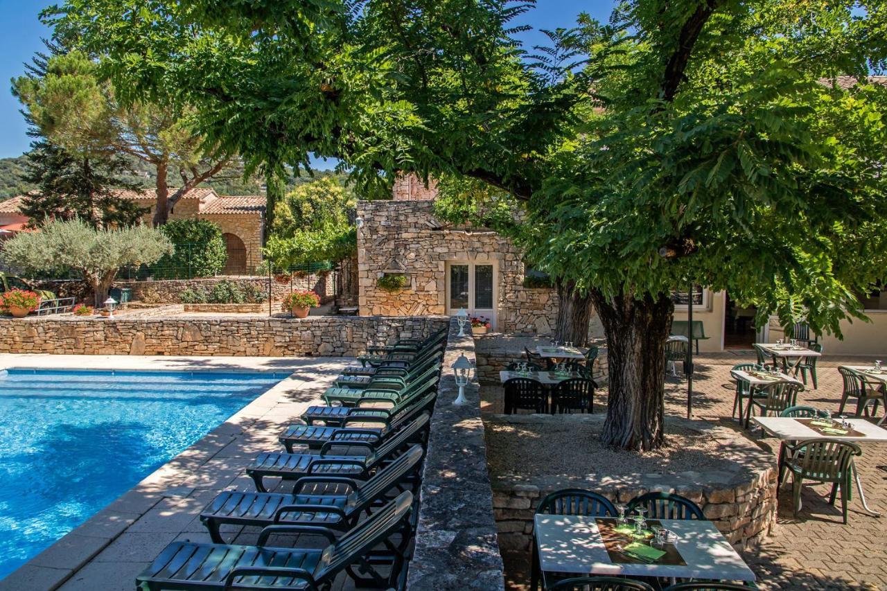 Logis Hotel Restaurant L'Escarbille Saint-Martin-d'Ardeche Exterior photo
